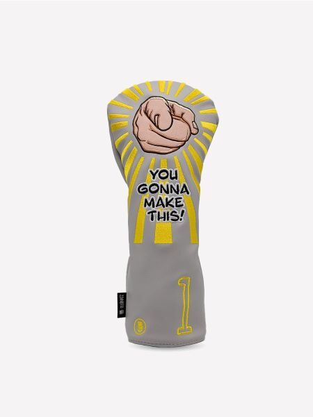 driver headcover 'you gonna make this'